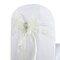 10pcs Organza Chair Sashes Tulle Chair Bows Tie Ribbon for Wedding Birthday Party Ceremony Special Events Banquet Venue Hotel Decoration